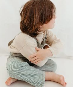 Fin & Vince Sale Ribbed Pullover - Sand