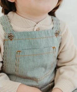 Fin & Vince Sale Ribbed Pullover - Sand