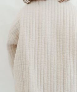 Fin & Vince Quilted Jacket - Sand