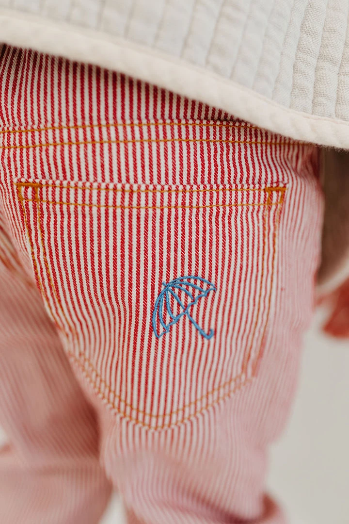 Fin & Vince Vintage Jeans - Chili Stripe Sale 9 Fin & Vince Vintage Jeans - Chili Stripe Sale