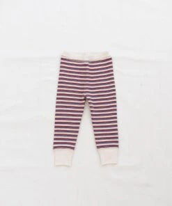Fin & Vince Waffle Home Pant - Grain Sack Stripe