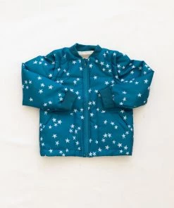 Fin & Vince Sale Puffer Jacket - Ocean Shooting Stars