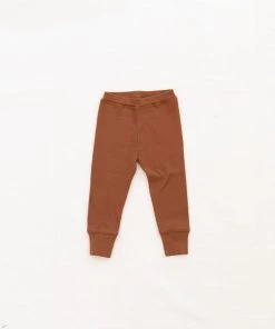 Fin & Vince Sale Ribbed Home Pant - Hazelnut