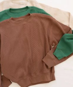 Fin & Vince Women's Raglan Tee - Cinnamon Sale