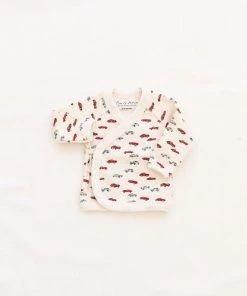 Fin & Vince Waffle Wrap Top - Derby