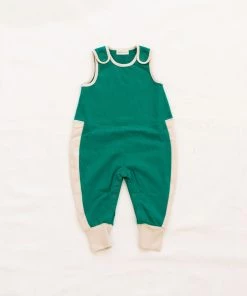 Fin & Vince Vintage Coverall - Jade/sand
