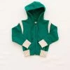 Fin & Vince Hooded Jacket - Jade/ Sand