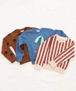 Fin & Vince Sale Fleece Pullover - Story Print