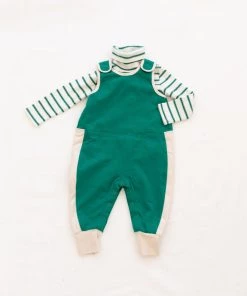Fin & Vince Vintage Coverall - Jade/sand