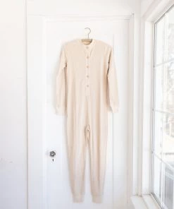 Fin & Vince Women's Waffle Long John - Sand Sale