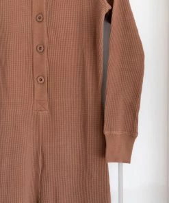 Fin & Vince Women's Waffle Long John - Cinnamon