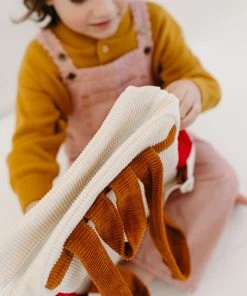 Fin & Vince Ribbed Pullover - Goldenrod Sale