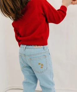 Fin & Vince Sale Vintage Jeans - Light Wash