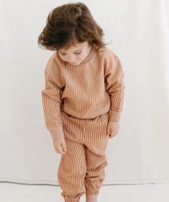 Fin & Vince Terry Sweater - Hazelnut