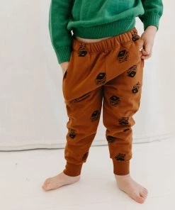 Fin & Vince Fleece Jogger - Story Print Sale