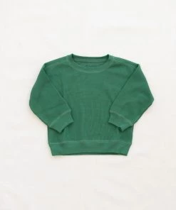 Fin & Vince Waffle Raglan - Fern