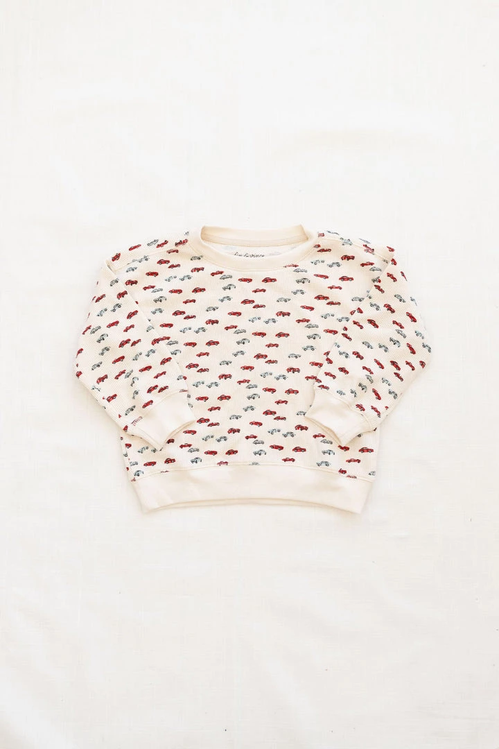 Fin & Vince Sale Waffle Raglan - Derby 3 Fin & Vince Sale Waffle Raglan - Derby