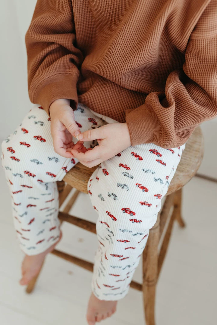 Fin & Vince Sale Waffle Raglan - Cinnamon 8 Fin & Vince Sale Waffle Raglan - Cinnamon