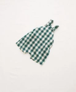 Fin & Vince Spring/summer Short Overall - Jade Check 14 Fin & Vince Spring/summer Short Overall - Jade Check