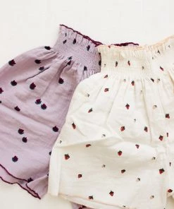 Fin & Vince Smocked Culotte - Tulips Spring/summer