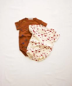 Fin & Vince Wrap Onesie - Crabs