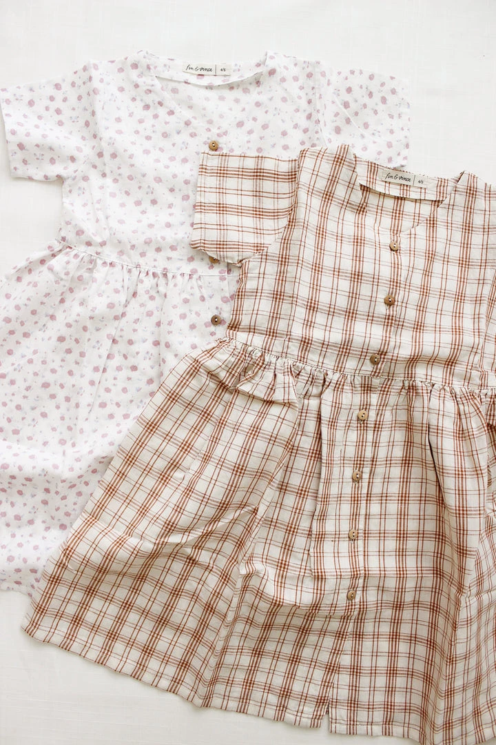 Fin & Vince Red, White And Blue Sicily Dress - Vintage Flowers 9 Fin & Vince Red, White And Blue Sicily Dress - Vintage Flowers