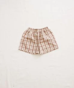 Fin & Vince Red, White And Blue Woven Trackies - Desert Plaid