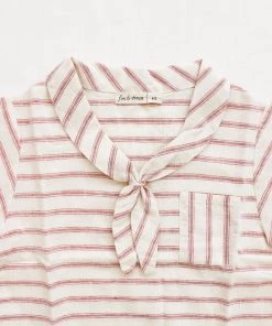 Fin & Vince Sailor Shirt - Ticking Stripe