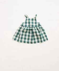 Fin & Vince Spring/summer Picnic Tunic - Jade Check