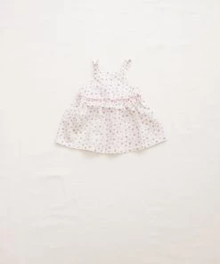 Fin & Vince Picnic Tunic - Vintage Flower Red, White And Blue