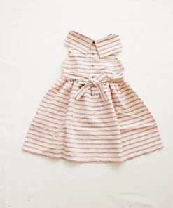 Fin & Vince Sailor Dress - Ticking Stripe Red, White And Blue 13 Fin & Vince Sailor Dress - Ticking Stripe Red, White And Blue