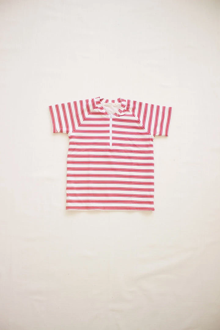 Fin & Vince Rash Guard - Ticking Stripe 4 Fin & Vince Rash Guard - Ticking Stripe