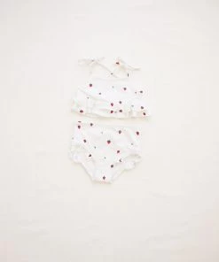 Fin & Vince Red, White And Blue Island Bikini - Strawberries