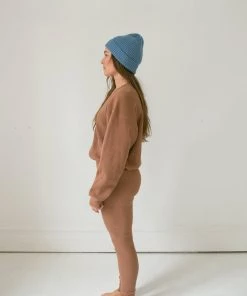 Fin & Vince Women's Raglan Tee - Cinnamon Sale