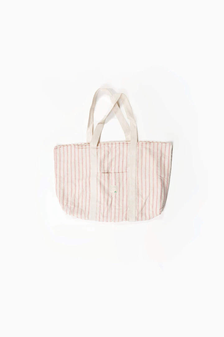 Fin & Vince Beach Tote - Ticking Stripe 4 Fin & Vince Beach Tote - Ticking Stripe
