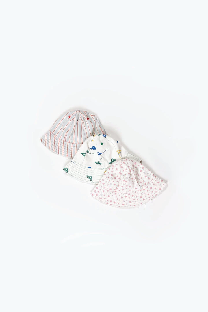 Fin & Vince Bucket Hat - Vintage Flowers 4 Fin & Vince Bucket Hat - Vintage Flowers