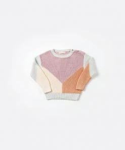 Fin & Vince Spring/summer Chunky Sweater - Pastel Sorbet 10 Fin & Vince Spring/summer Chunky Sweater - Pastel Sorbet