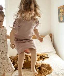 Fin & Vince Nightgown - Pointelle - Lilac