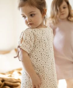 Fin & Vince Nightgown - Petit Floral - Pale Mauve