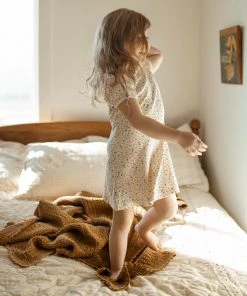 Fin & Vince Nightgown - Petit Floral - Pale Mauve