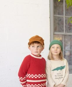 Fin & Vince Raglan Tee - Ollie The Alligator Sale