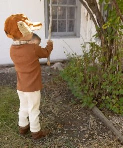 Fin & Vince Sale Ribbed Turtleneck - Navy French Plaid