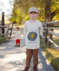 Fin & Vince Baseball Tee - Sand Galaxy Sale