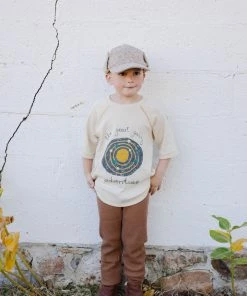 Fin & Vince Baseball Tee - Sand Galaxy Sale