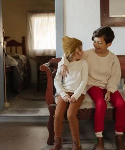 Fin & Vince Waffle Raglan - Sand Sale