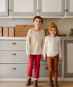 Fin & Vince Waffle Raglan - Sand Sale 8 Fin & Vince Waffle Raglan - Sand Sale