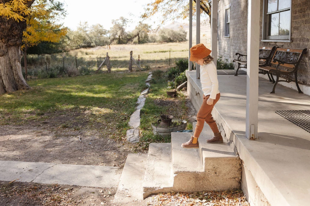 Fin & Vince Sale Ribbed Home Pant - Hazelnut 6 Fin & Vince Sale Ribbed Home Pant - Hazelnut