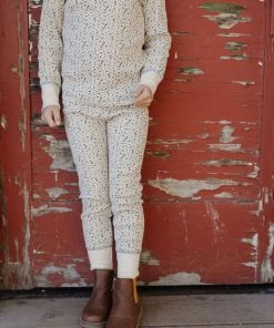 Fin & Vince Waffle Henley Top - Encore Floral