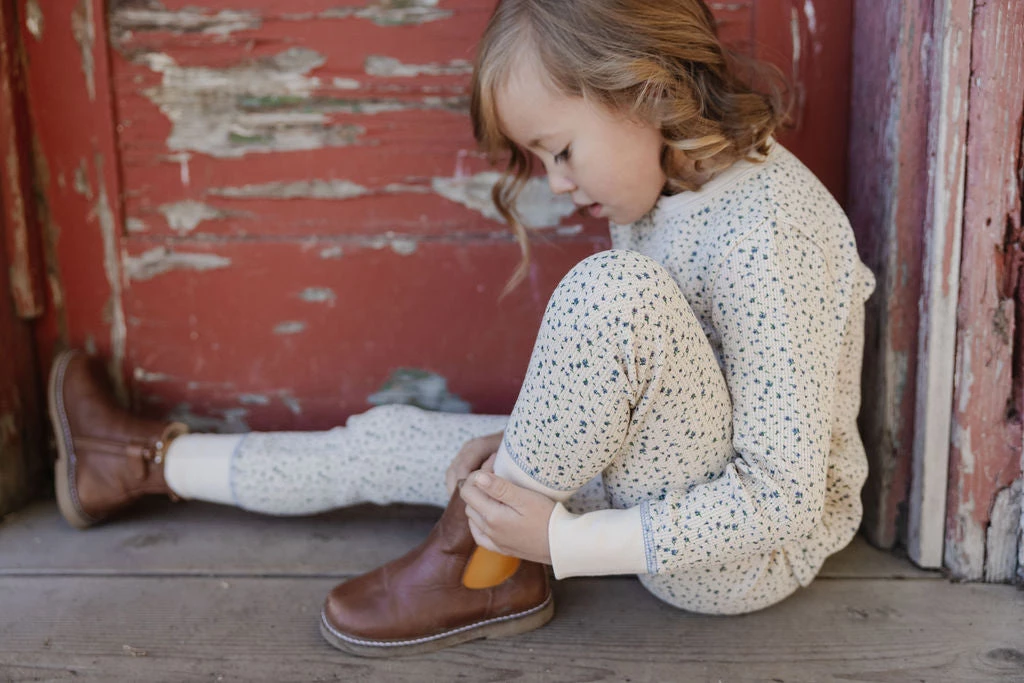 Fin & Vince Waffle Home Pant - Encore Floral 5 Fin & Vince Waffle Home Pant - Encore Floral