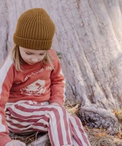 Fin & Vince Fleece Turtleneck - Book Stack - Tomato Sale